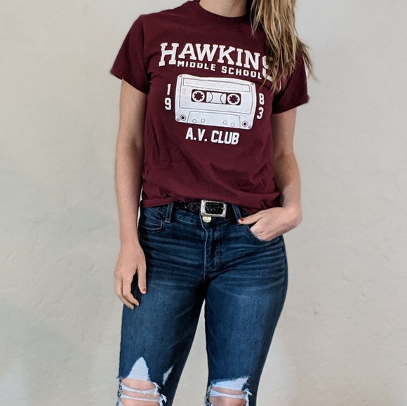 Hawkins middle School t-shirt - Picture 2 of 2